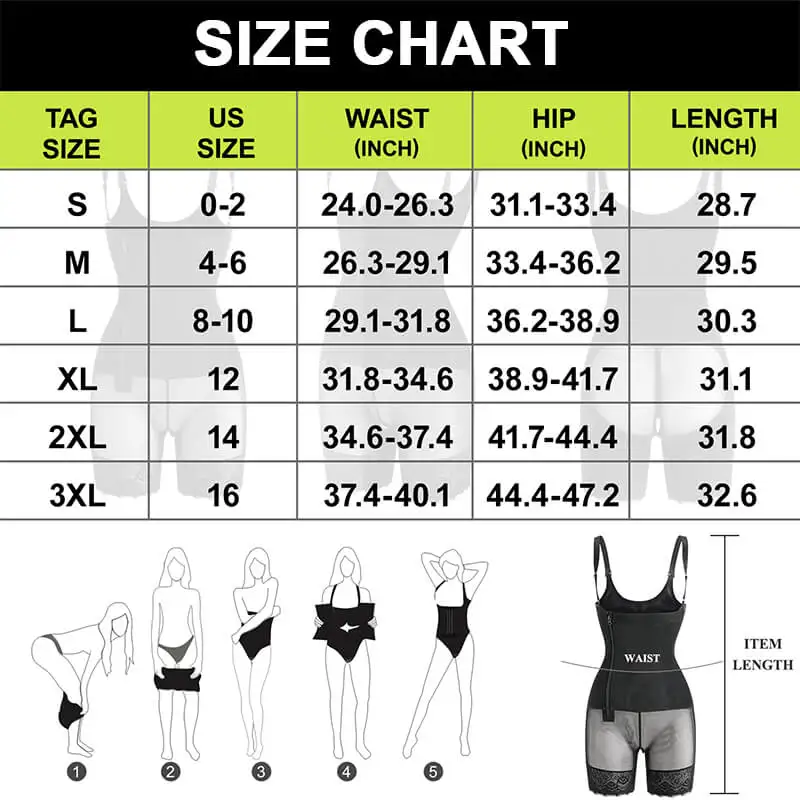 

Women Shapewear Open Crotch High Waist Tummy Control Butt Lifter Slimming Body Shaper