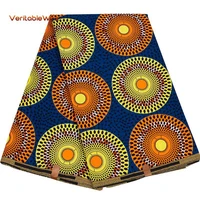 fashion ankara african printed wax fabric 100 cotton high real wax pagne for long dress sewing crafts loincloth tissu 24fs1403