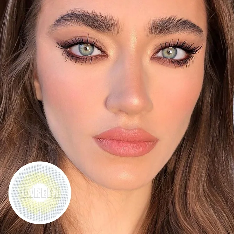 lareen 2pcs colored contact lenses polar lights series eye natural contact lenses color contact lens for eye lentes de contacto free global shipping