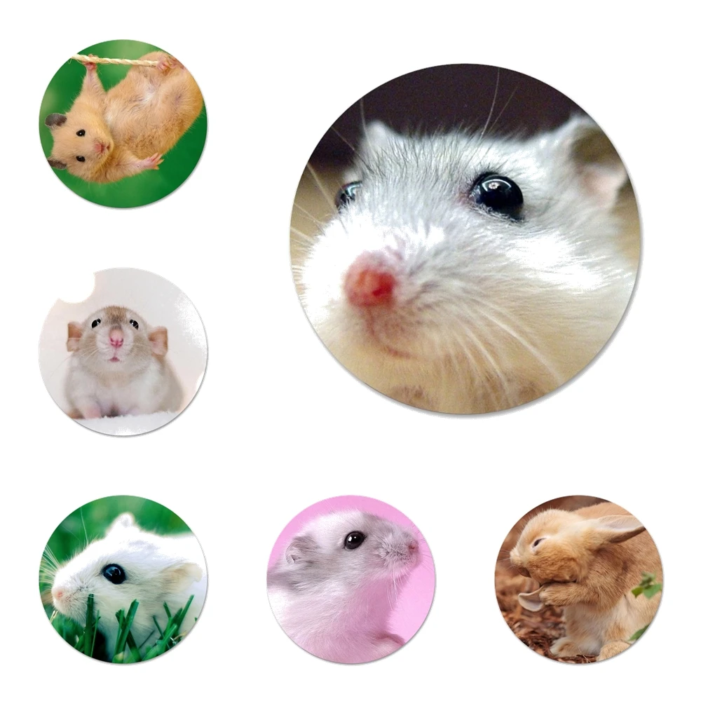 Кролик мышь Хомяк значок для одежды рюкзак украшение подарок | Дом и сад