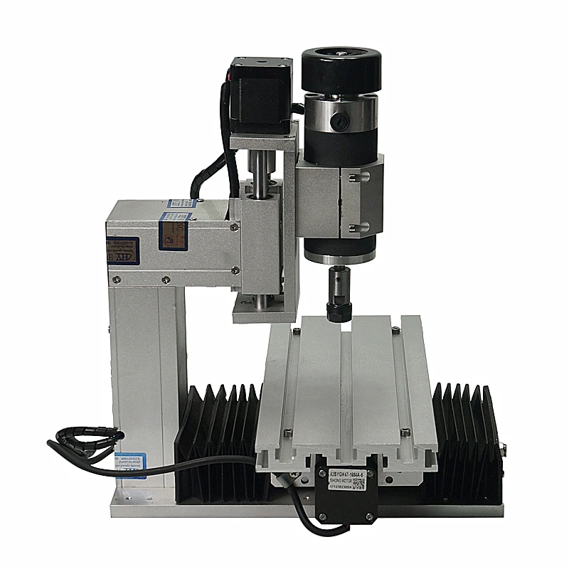Мини Вертикальный гравировальный станок 1010 CNC фрезерная рама с 3 Осями может