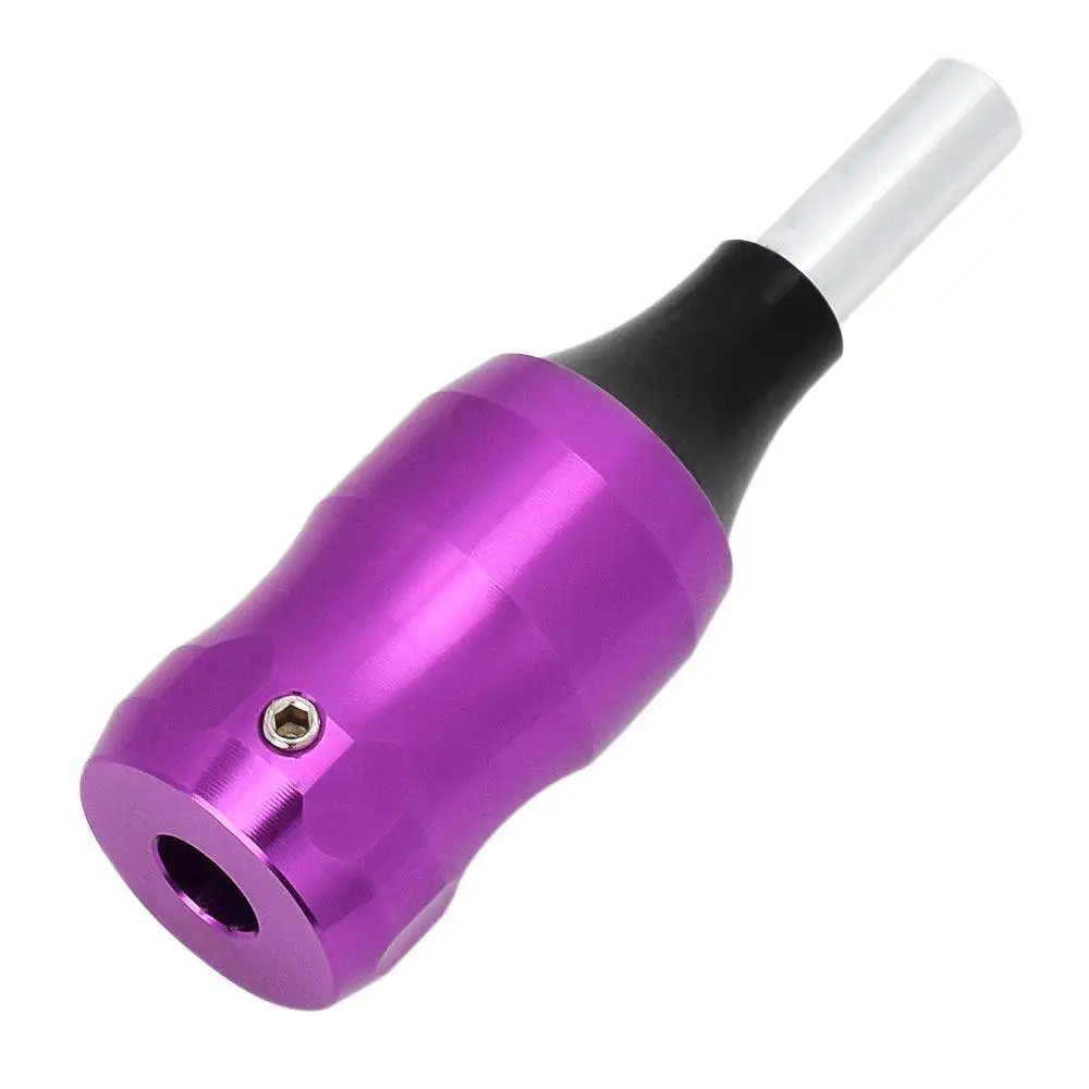 

1x Alloy Anti-Slip Tattoo Machine Handle Grip Tube Tip Bar Holder Back Stem new