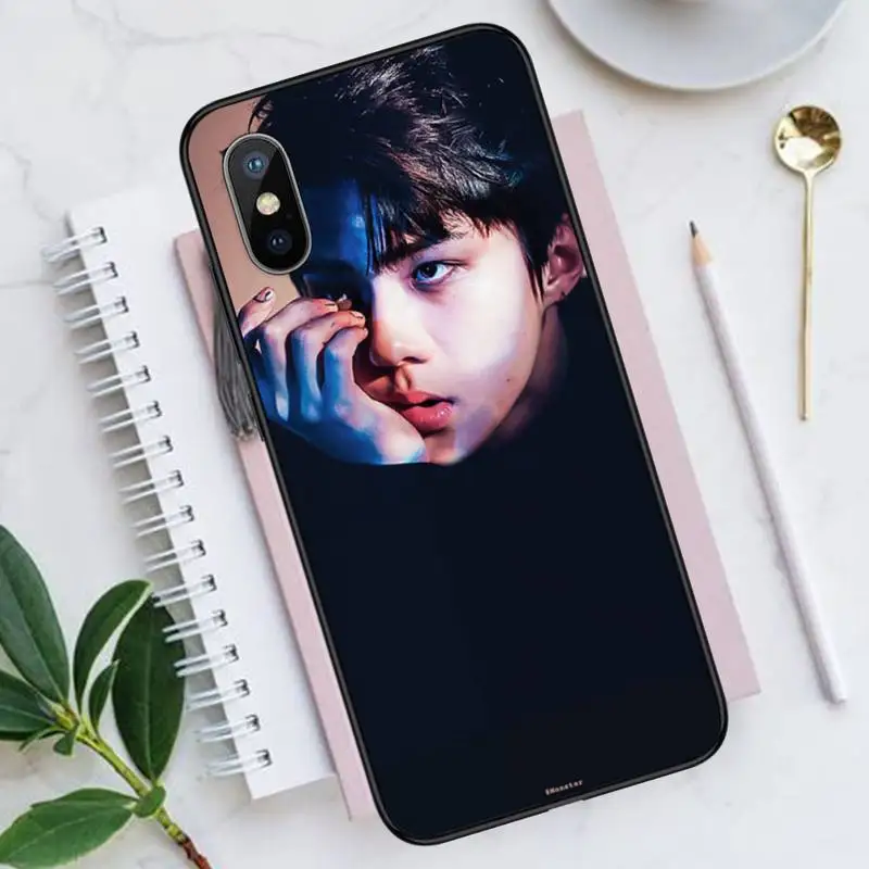 

EXO Sehun kpop design pattern Phone Case for iPhone 11 12 pro XS MAX 8 7 6 6S Plus X 5S SE 2020 XR Luxury brand shell