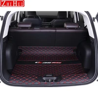 for changan cs35 plus 2020 2021 car styling accessories trunk protection pu leather mat catpet interior modification cover part