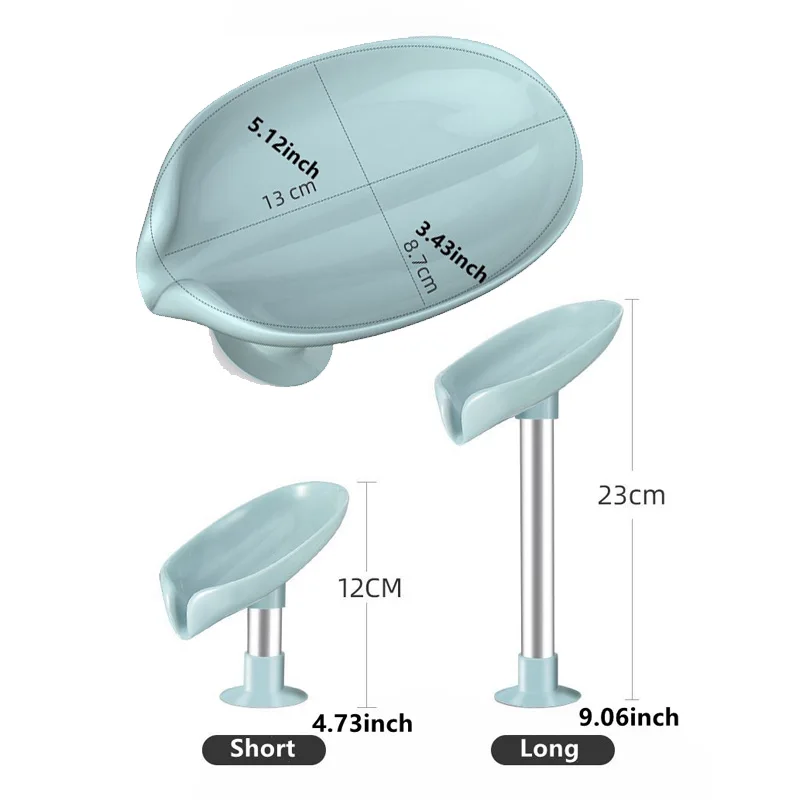 Туалетный ящик для мыла в форме листа держатель сушилка перфорированная