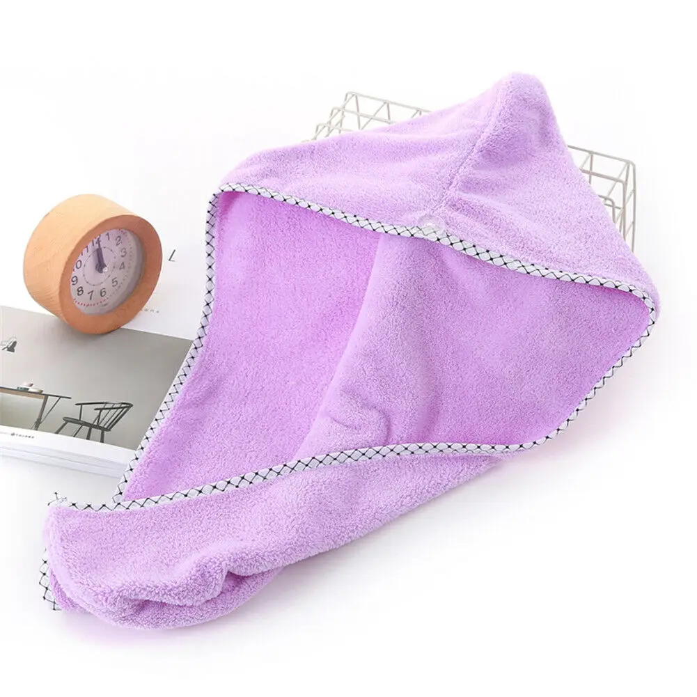 4 цвета Высокое качество из микрофибры для сушки волос Головные уборы Полотенца