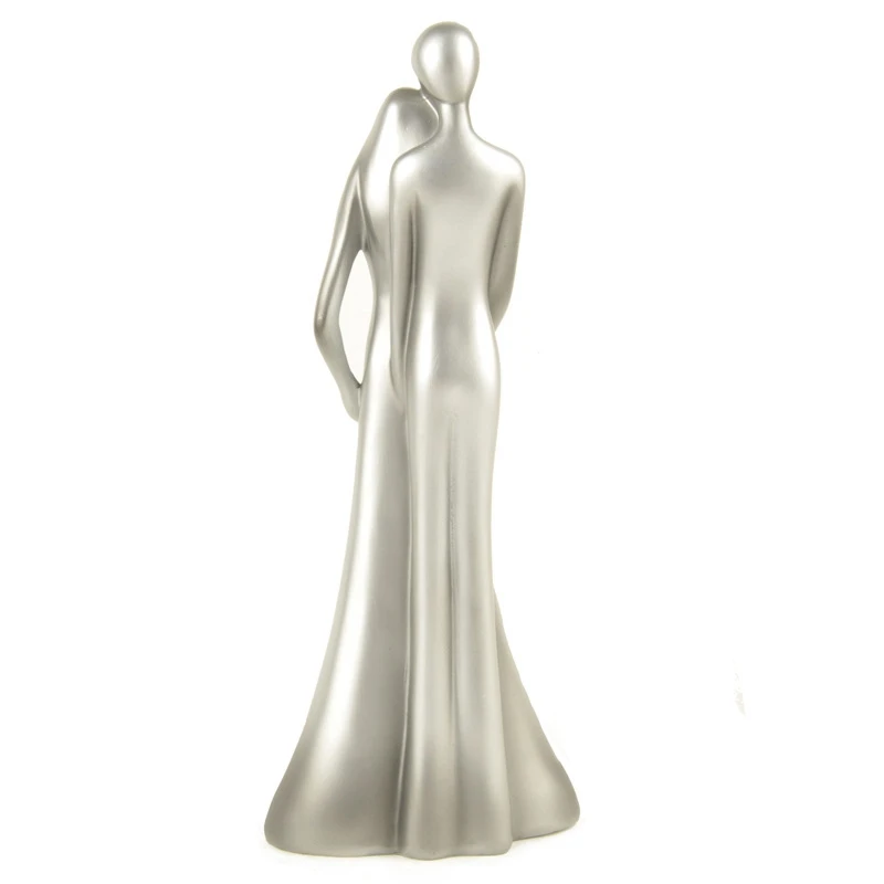 Nordic Style Family Figurines Mom Dad Daughter Angel Statue Holy Home Decoration Accessories for Living Room Vintage Decor | Дом и сад