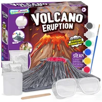 kids science toys diy volcano experiment kit school physics educational toys for children 8 years boy physical experiment gift