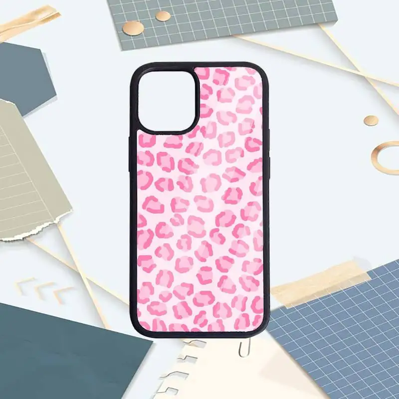 

Tiger Leopard Print art pattern Phone Case PC for iPhone 11 12 pro XS MAX 8 7 6 6S Plus X 5S SE 2020 XR Luxury brand shell funda