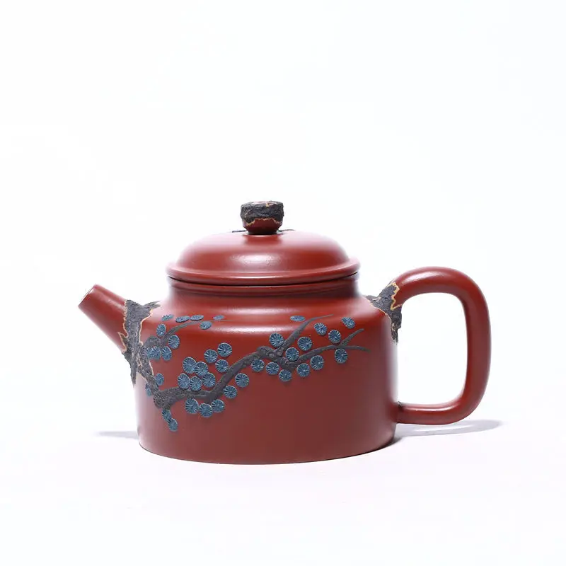 

Yixing Zisha teapot famous craftsman pure handmade Dahongpao Dezhong teapot general merchandise Teapot Tea Set