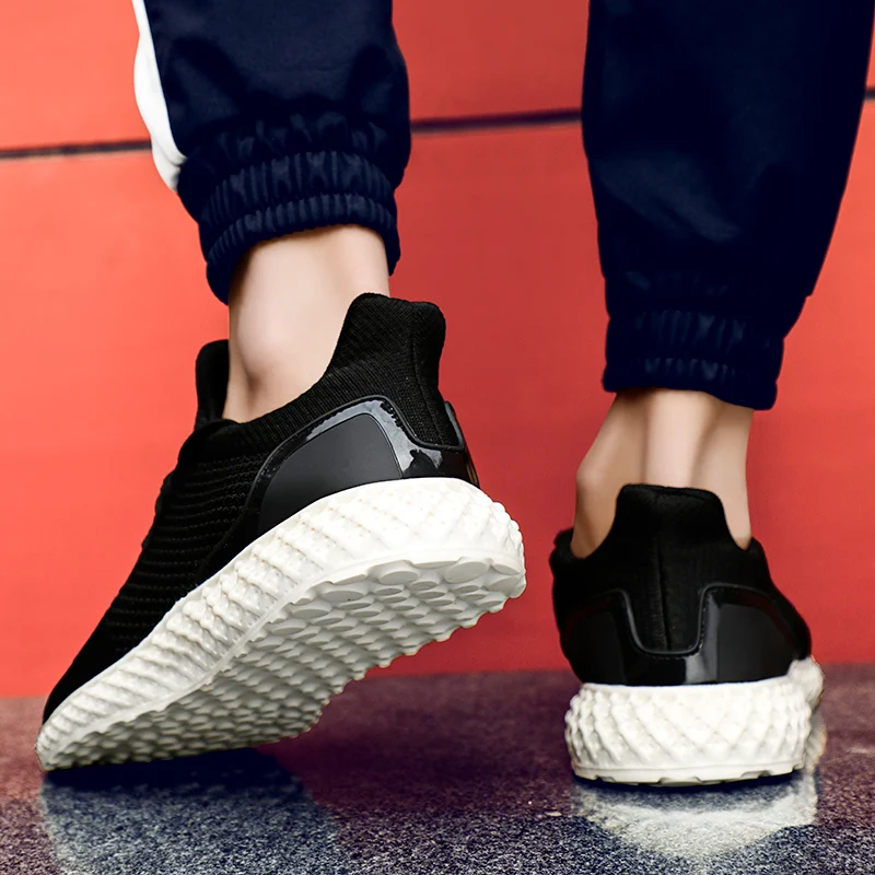

trainersSneaker leisure sport comfortable Men s informales knitting for summer men Light man Men's shoes Shoes male sale