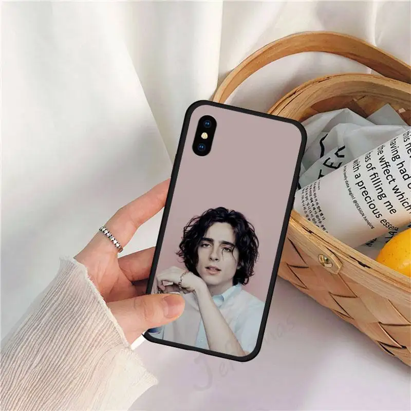 

Famous actors Timothee Chalamet para Phone Case for iPhone 11 12 pro XS MAX 8 7 6 6S Plus X 5S SE 2020 XR