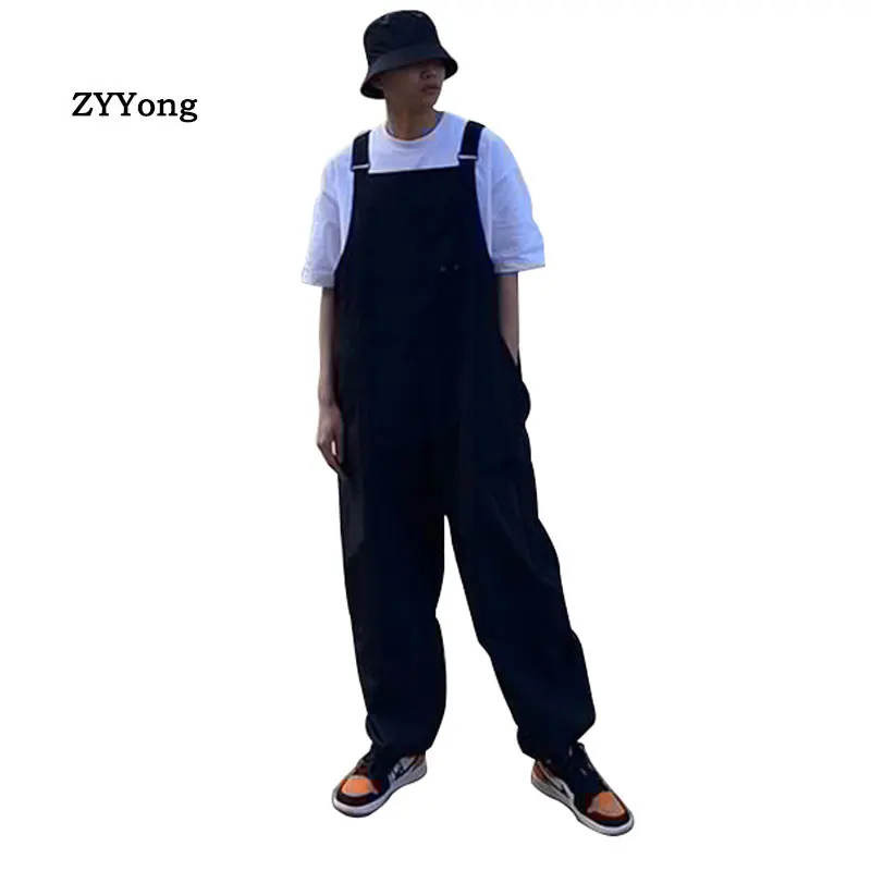 2020 мужской комбинезон уличная одежда джоггеры однотонные строгие прямые брюки