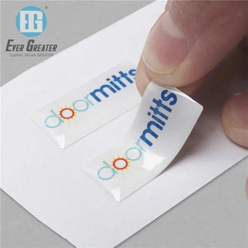 

Ever Greater Customized Personalised Epoxy Domes 3D Logo Epoxy Dome Stickers