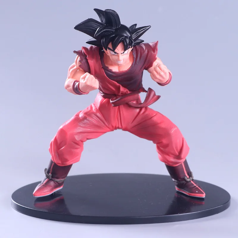 Фигурка аниме Kaiouken модель Red Goku ПВХ украшения экшн кукла игрушки 17 см|Игровые