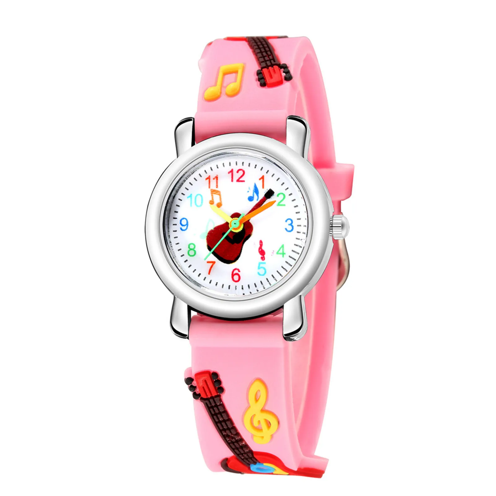 

Fashion Cute Cartoon Women's Silicone Strap Watch Watch For Women Digital Magnet Digital Round Watch For Women Waterproof Reloj