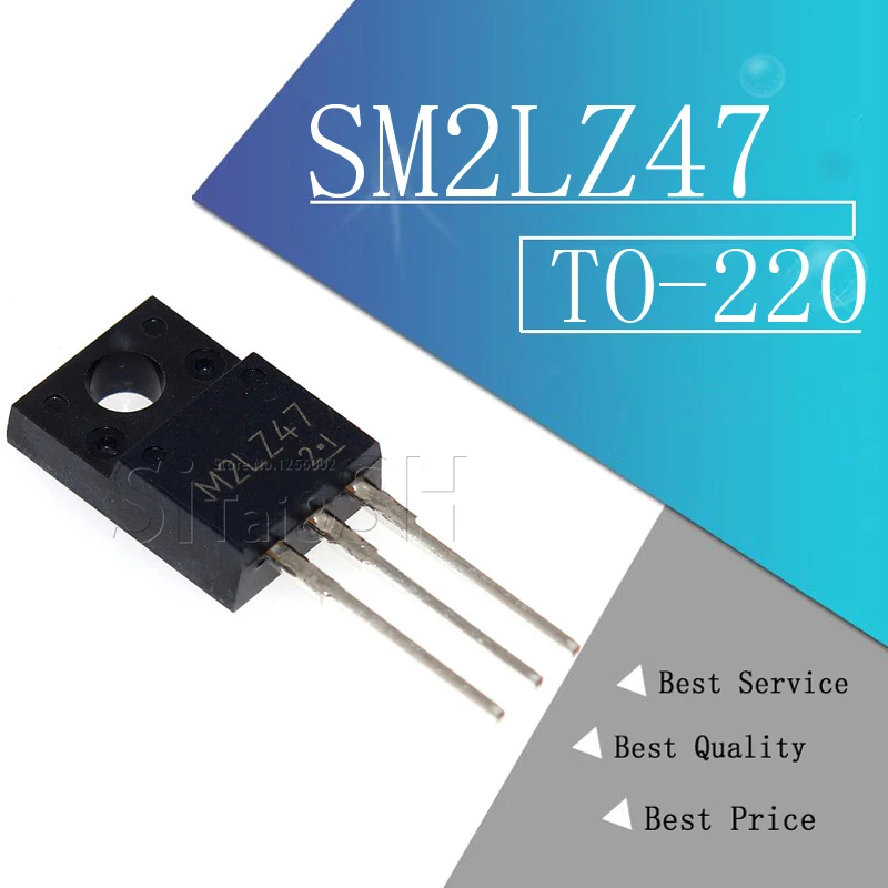 10 шт. SM2LZ47 TO 220F M2LZ47 SM2LZ47A 220 TRIAC TO220F 2A 800V новый|integrated circuit|circuit integre |