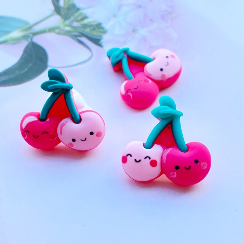 

30pcs/Lot New Mini Mixed Lovely Fruit Flat Back Resin Cabochons Scrapbooking DIY Jewelry Craft Decoration Accessorie C14