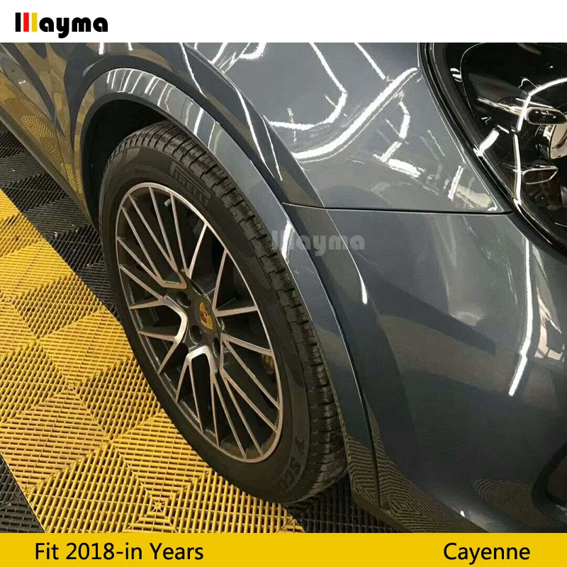 Расширенный фронтальный брови для Cayenne 3 0 T 2018 2019 год обновления от низкой до