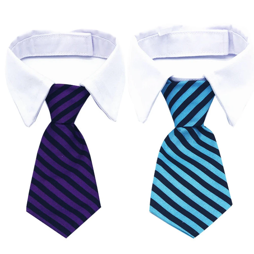 Регулируемый полосатый галстук-бабочка для ухода за собакой | Дом и сад