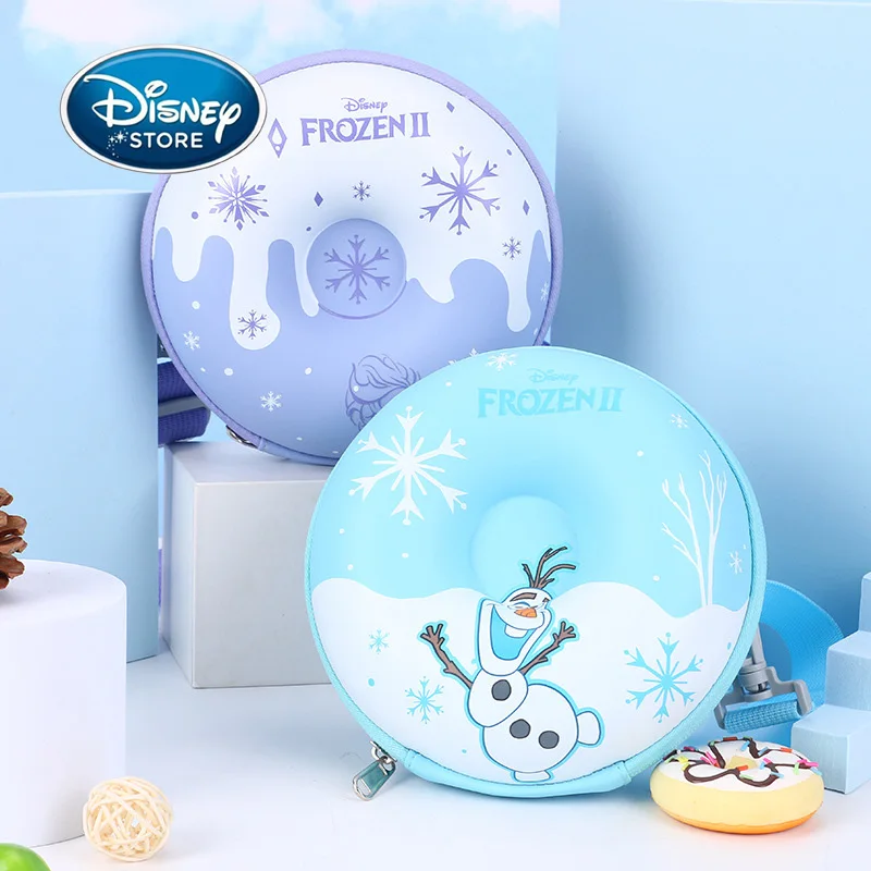 

Disney Frozen Cute Elsa Princess Girl Messenger Bag Handbag Cartoon Olaf Shoulder Backpack Mini Coin Purse Birthday Gift