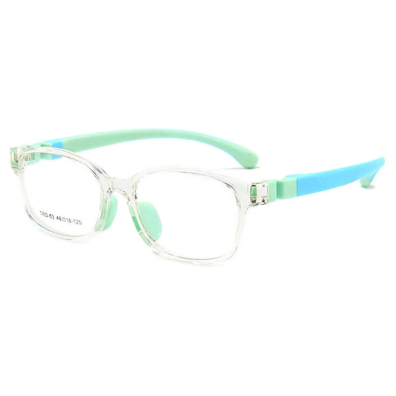 

2022 New Children's Anti-blue Glasses Tr Frame Glasses For Boys Girls General Comfortable Teenager Blue Light Blocking Glasses