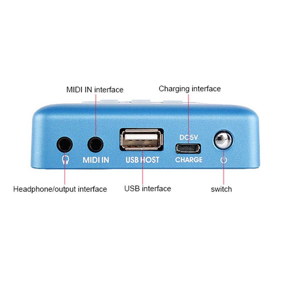Мини-двигатель USB MIDI-звуковой модуль общий миди-генератор части MIDI-интерфейса