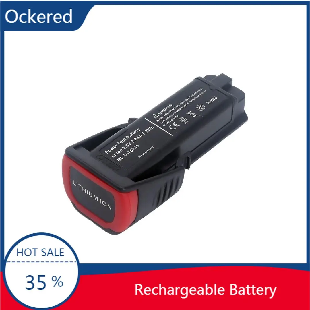 Ockered 3 6 V 2000 мА/ч Перезаряжаемые Батарея литий-ионный аккумулятор замена