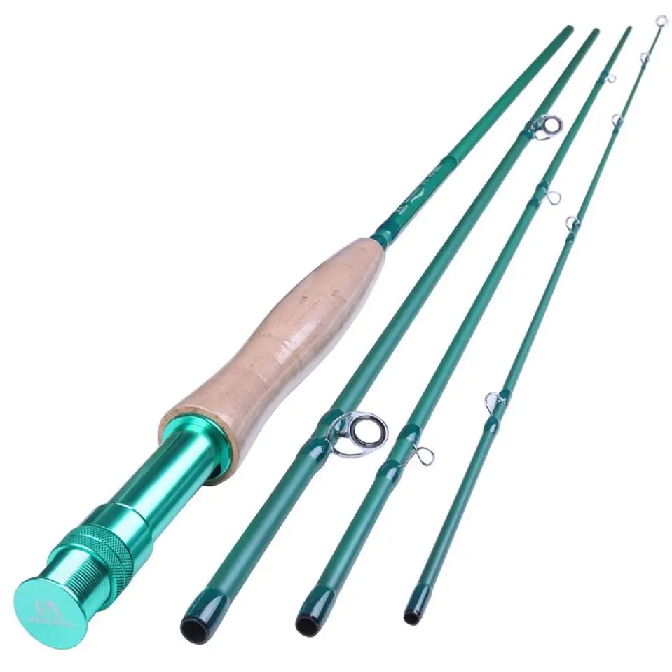 V-Extreme Fly Rod Maximumcatch 3/4/5/6/7/8/10WT Fly Rod 9FT 4 шт. средней скорости графит IM8 Fly удочка - Цвет: V-Extreme Fly Rod