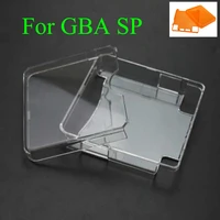yuxi clear protective cover case shell housing for gameboy advance sp for gba sp game console crystal cover case