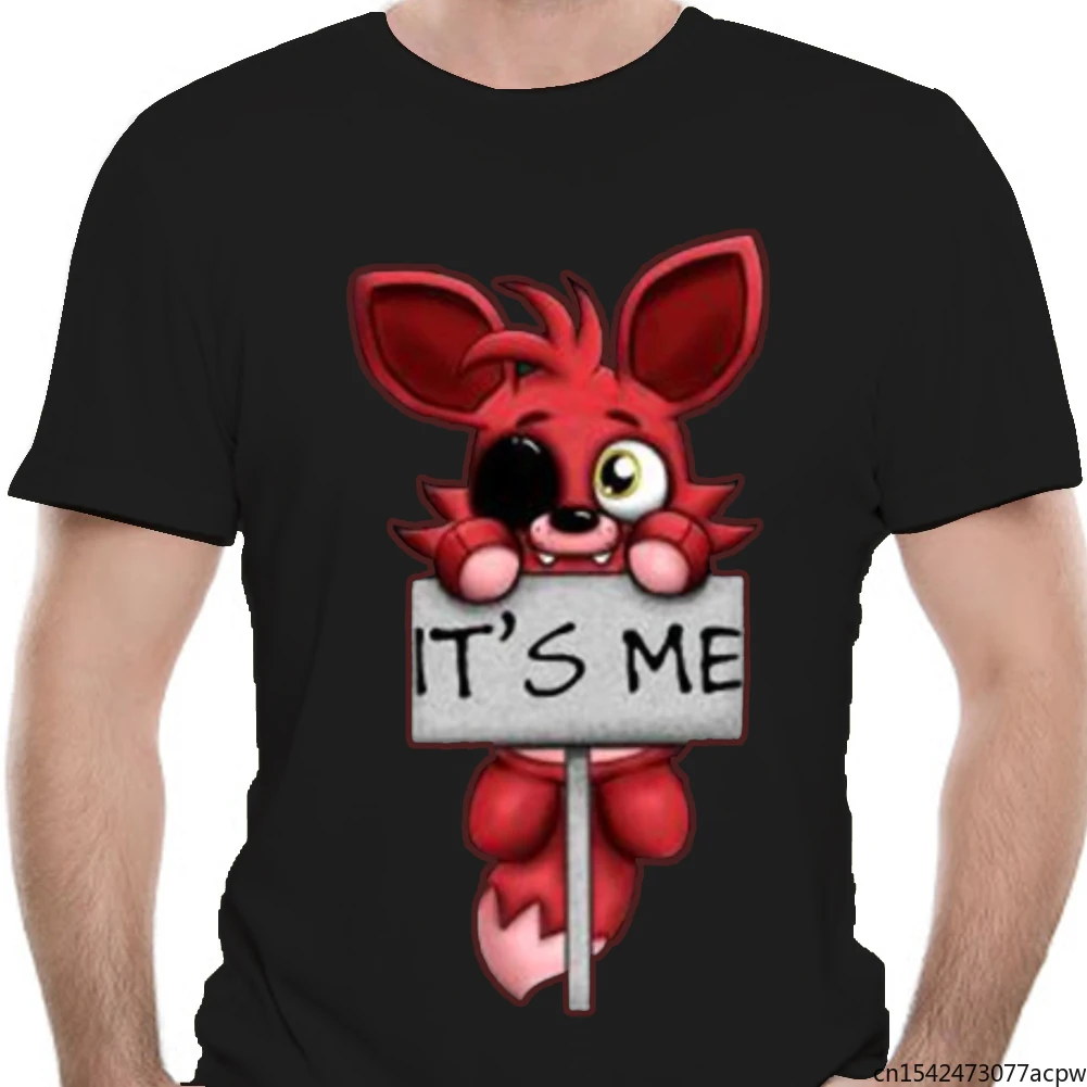 

Its Me FNAF Plush Foxy Print Men's T-Shirt