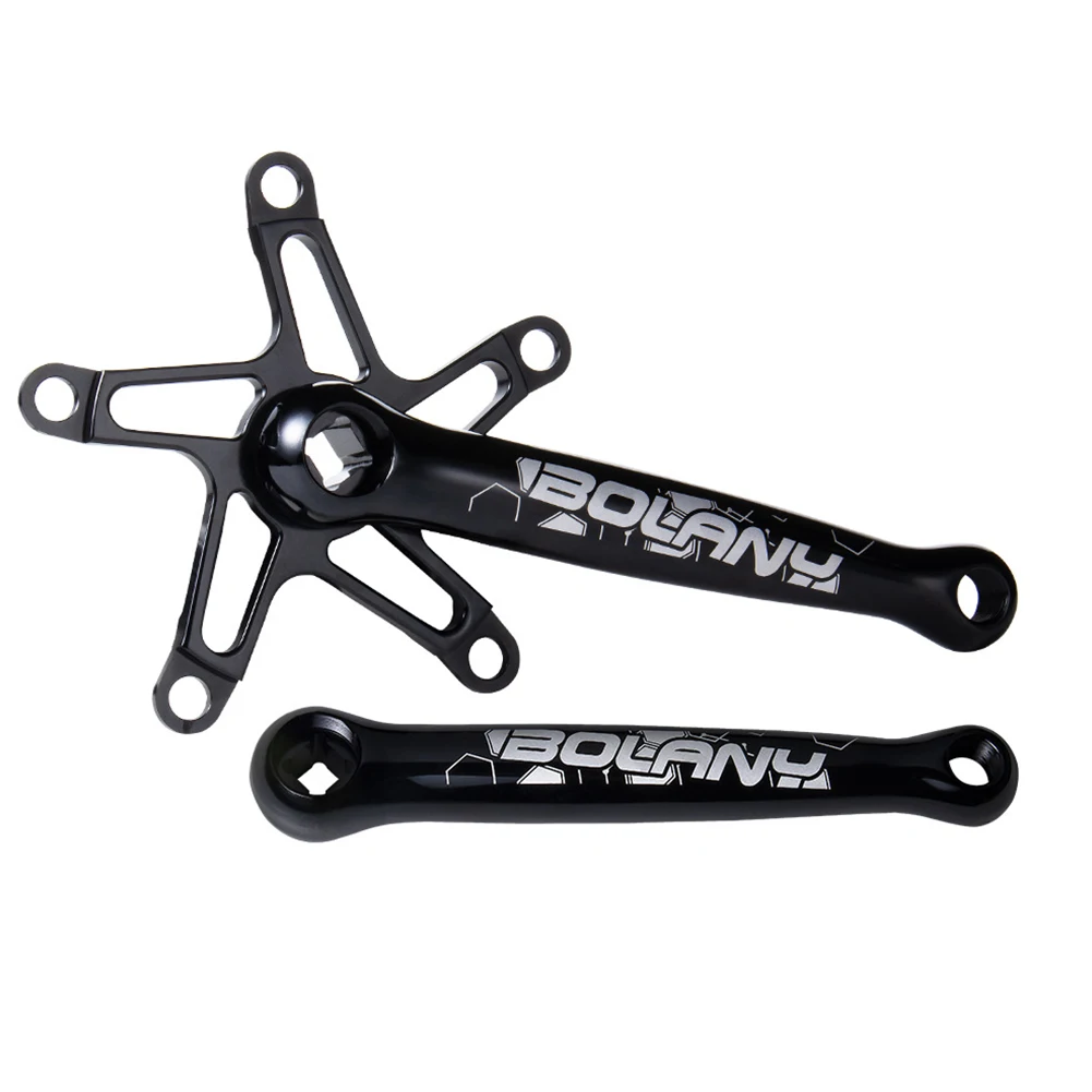 

Bolany Folding Bicycle Crankset Crank Arm 130BCD Aluminum Tooth Plate Parts