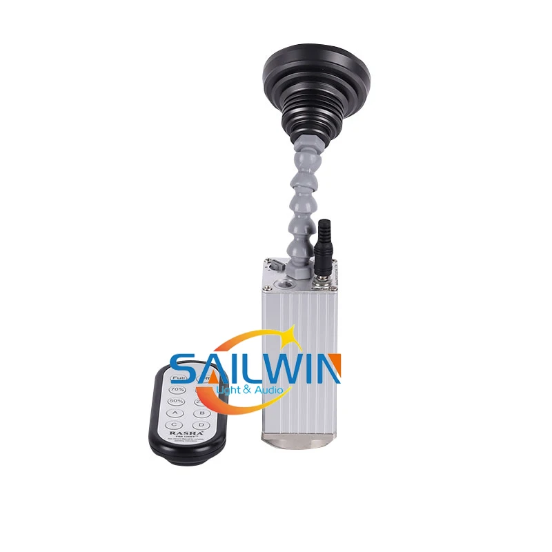 4X Bullet 10 Вт Zoom Mini LED Pinspot Light на батарейках с ИК пультом дистанционного управления