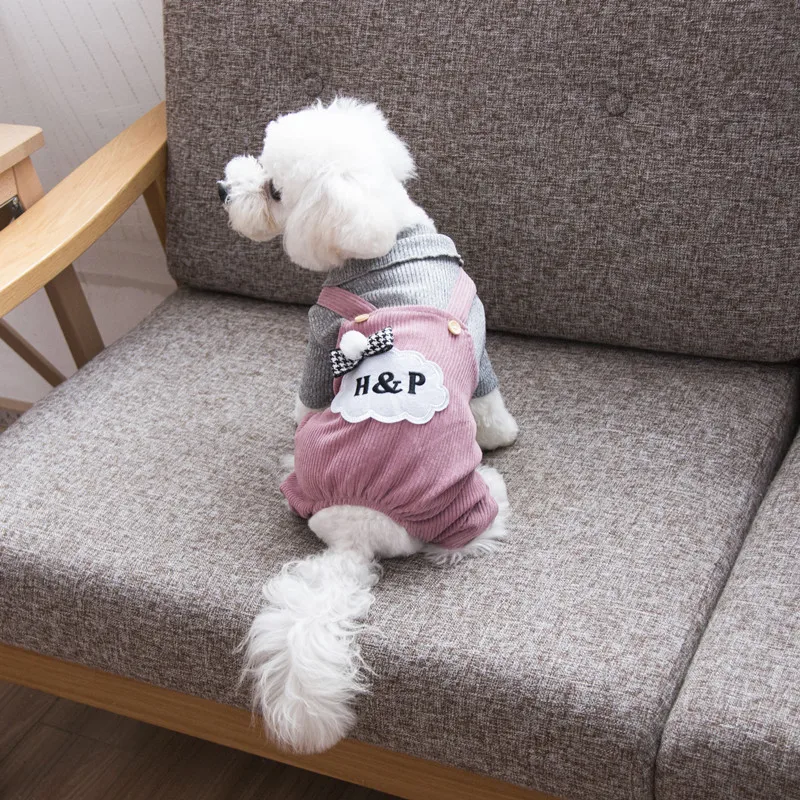 Hipidog комбинезон для маленьких собак Осенний комбинезон для собак