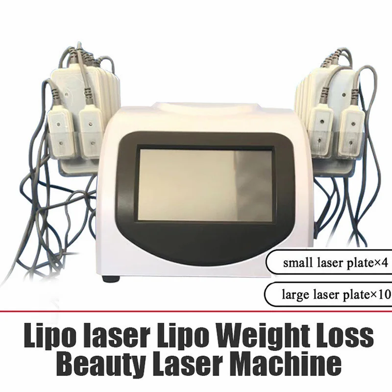 

635-650Nm Lllt Lipolysis 14Pads Slimming Machine 440Mw Lipo Laser Low Body Fat Burner Equipment Peect