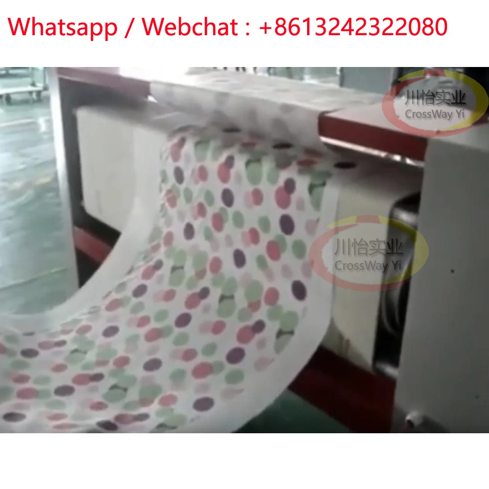 Машина для печати сублимационной ткани в рулоне-шелковая ткань-полиэтиленовый