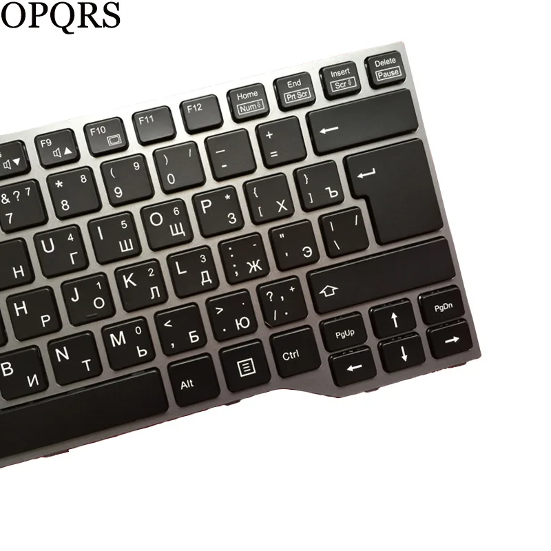 

New RU FOR Fujitsu Lifebook E733 E734 E743 E744 keyboard Backlit Russian laptop keyboard