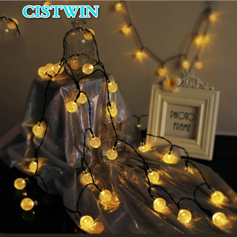 Внешнего садового солнечного освещения светодиодный Строка Украшение освещение