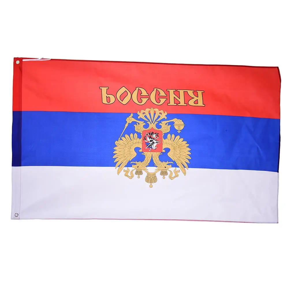 

3ftx5ft Hanging Russia Flag Russian Moscow Socialist Communist Flag Russian Empire Imperial President Flag 90x150cm Russian Flag