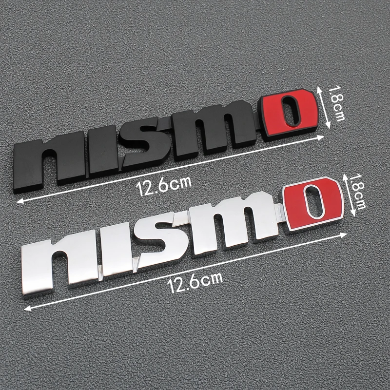 1 шт. Металлическая Эмблема NISMO АВТО наклейки Передняя решетка автомобиля эмблемы