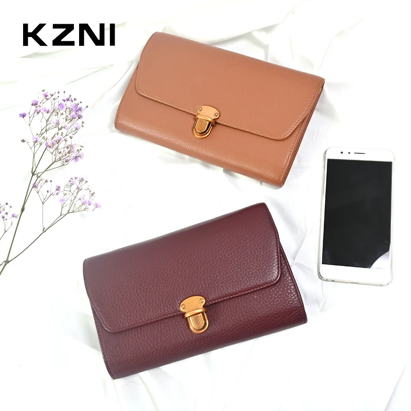 

Женская сумка KZNI из натуральной кожи, сумка-тоут через плечо, клатч на плечо, женские сумки, женская сумка, бренд 2137