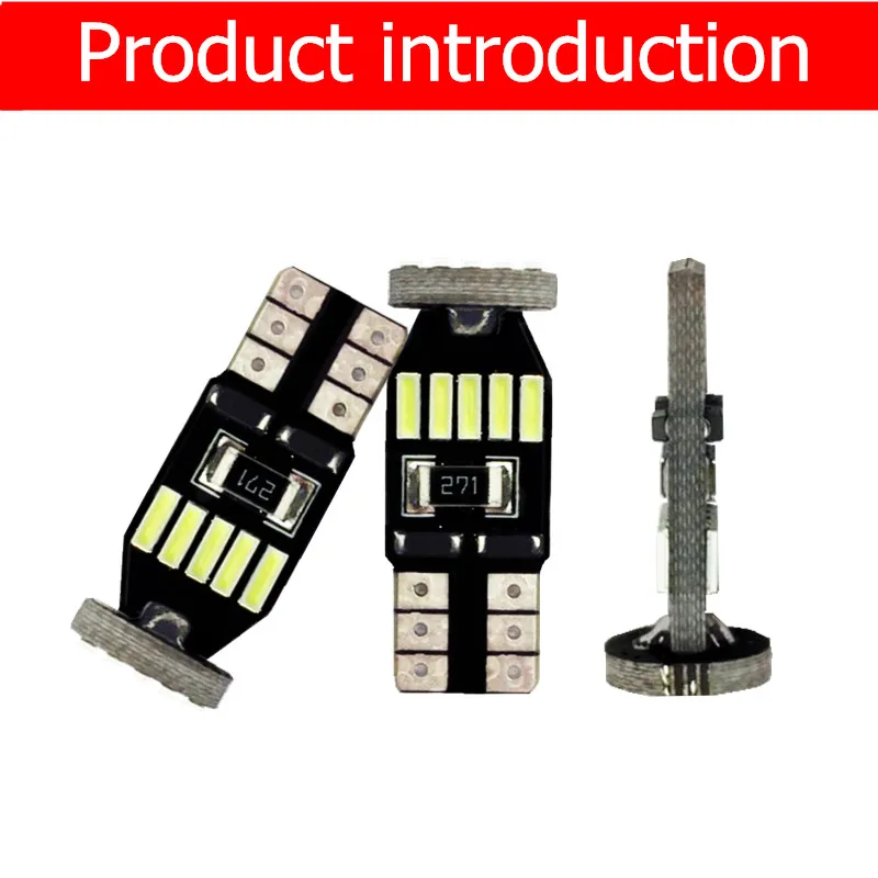 1 шт. t10 w5w canbus luz interior del coche 15 led 501 26 4014 SMD instrumento luces lappara de bulbo Luz cukula без ошибок 12 В |