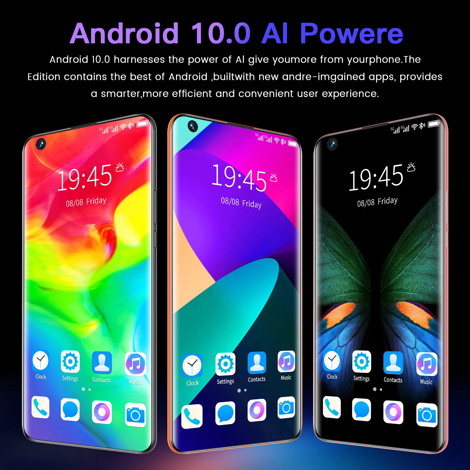 smart phone x70 pro 12gb ram 512gb rom 5g dual sim unlocked smartphone android 10 0 mtk 6799 deca core mobile phones gps free global shipping