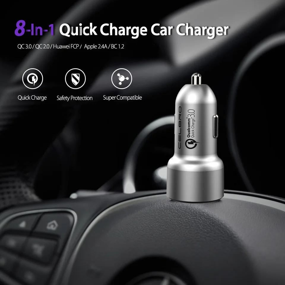 Оригинальное быстрое автомобильное зарядное устройство MTP pump Express для Oukitel Doogee Blackview BV10000 BV9000 BV8000 BV6000 Pro Quick Charge Car