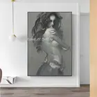 Arthyx ручная роспись красивая девушка, картина маслом, холст, современные абстрактные плакаты, настенные художественные картины для гостиной, отеля, украшения