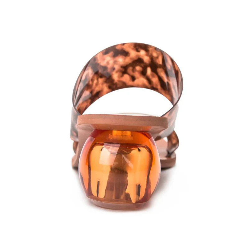 Женские леопардовые шлепанцы на низком каблуке 4 5 см вечерние туфли зеленого