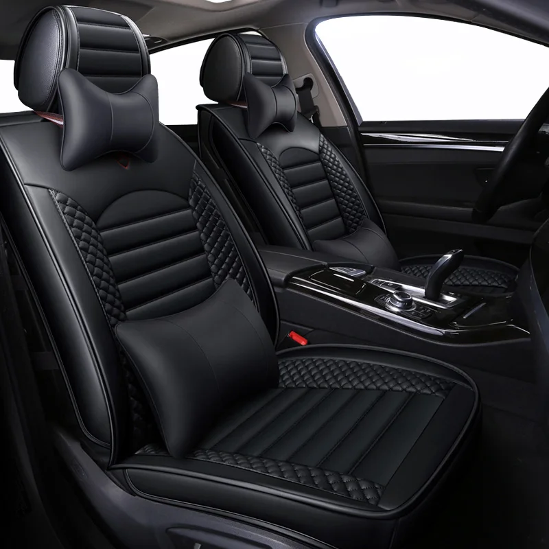 Новые кожаные мультяшные универсальные автомобильные чехлы на сиденья для lexus