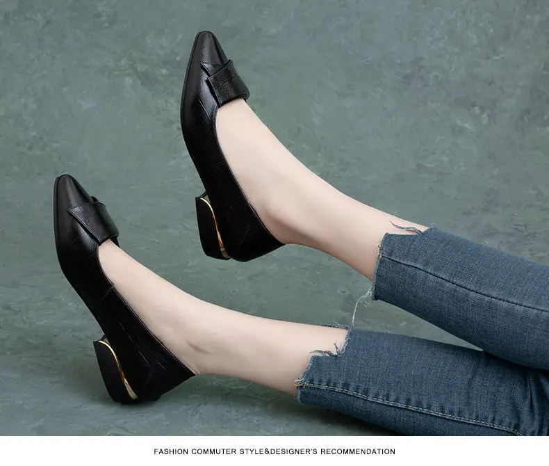 

Genuine leather large size women's shoes for fall/winter 2021 new fashion shoes women fashion shoes