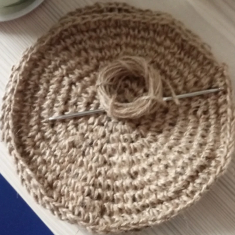 Упаковка из джутовый шнур-шпагат конопли натуральная Мешковина 30 м Подарочная