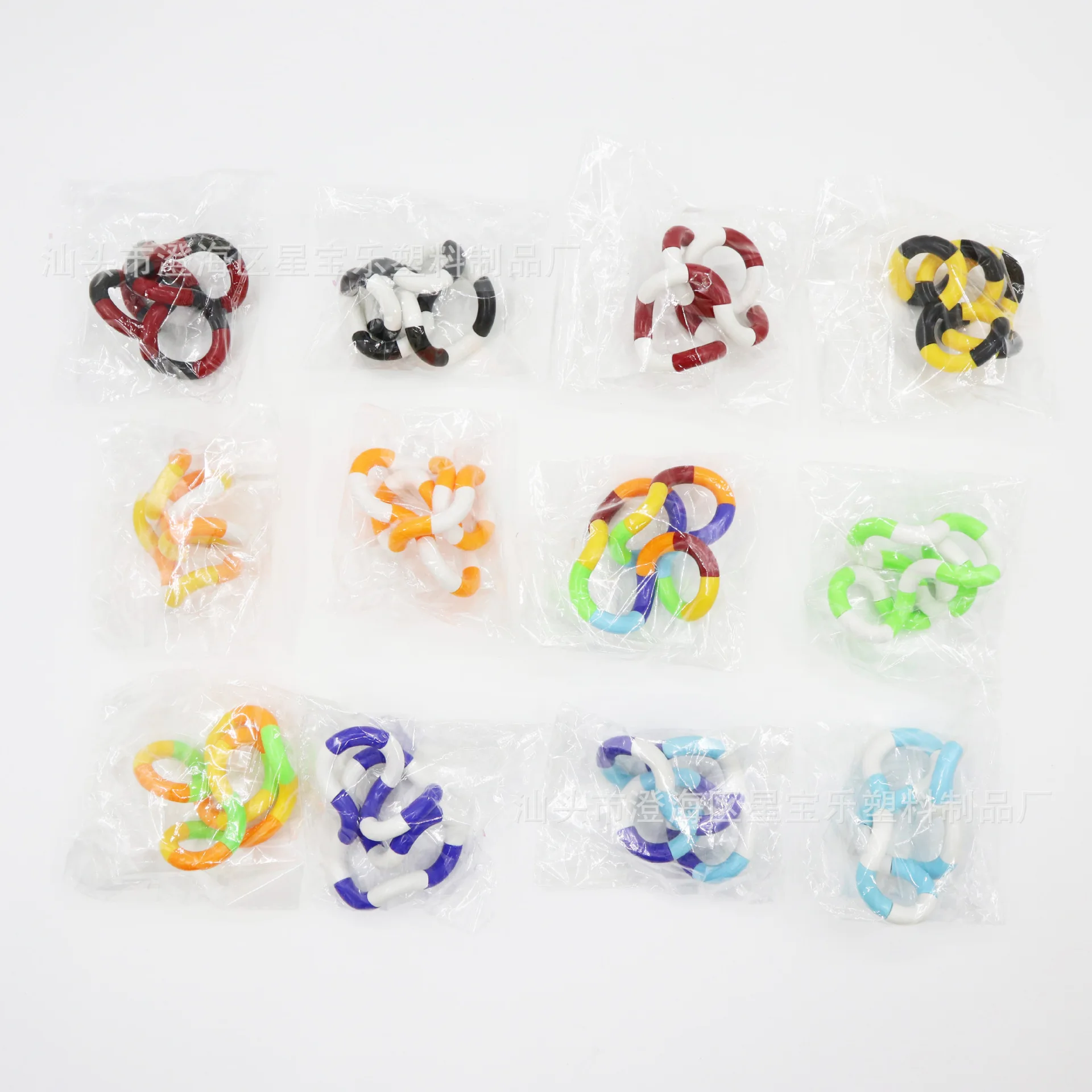 

1 PC Random Fidget Anti Stress Toy Adult Autism Toy Colorful Twist DIY Deformation Rope Office Anti Stress Toys Children Gift